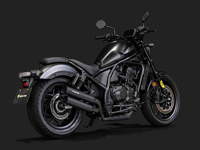 トリックスターが Rebel1100／S（21-24/25） 用「政府認証スリップオンマフラー」の受注を開始！ 記事2