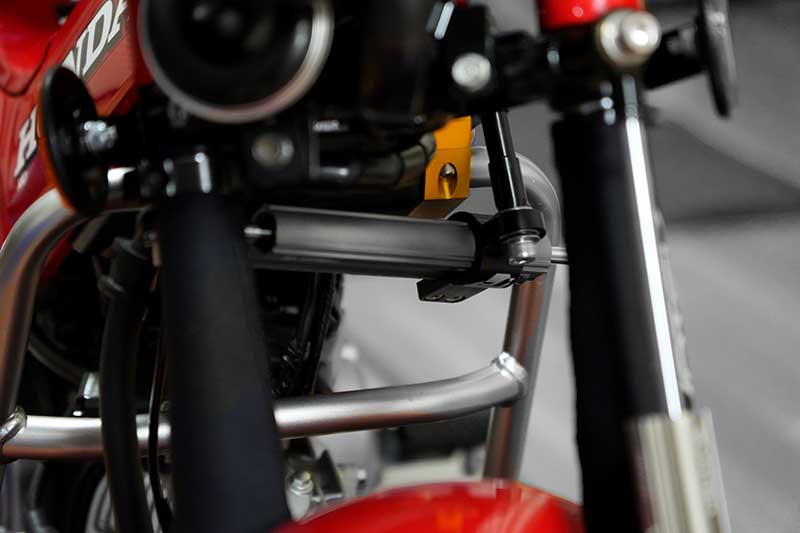 荷物満載でも安定のハンドリング！ CT125 ハンターカブ用「EVATEK × PROFENDER ステアリングダンパーキット」が発売 記事2