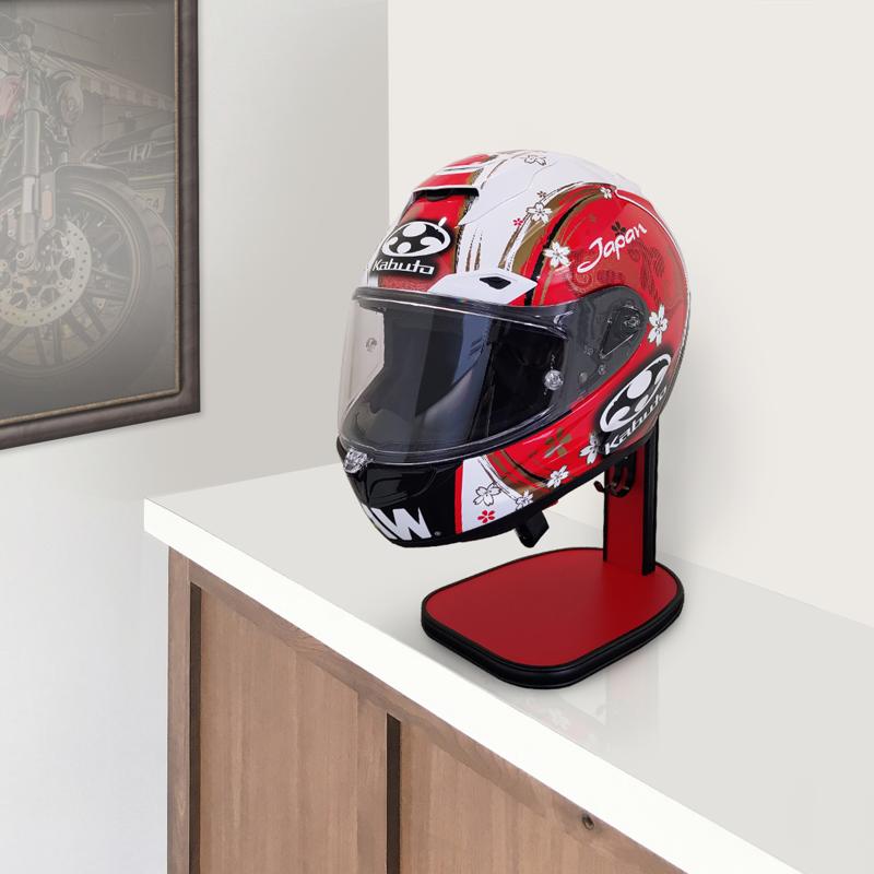 猛暑のヘルメット悩みを解決！2倍速乾ヘルメットスタンドがMakuakeで期間限定クーポン配布