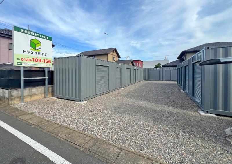 トランクデイズ8月新店舗情報！屋外タイプとバイクガレージを全5店舗オープン