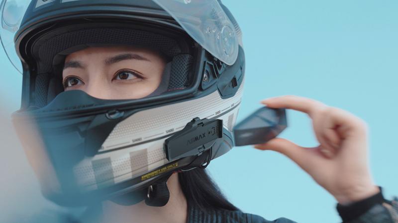バイク用・次世代インカム「ASMAX（アズマックス）