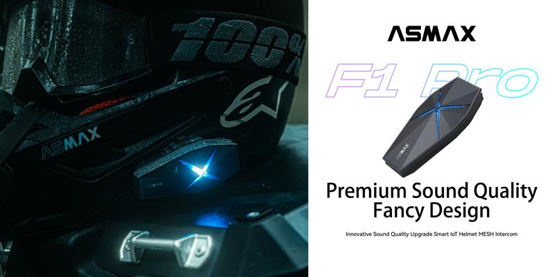 バイク用・次世代インカム「ASMAX（アズマックス）