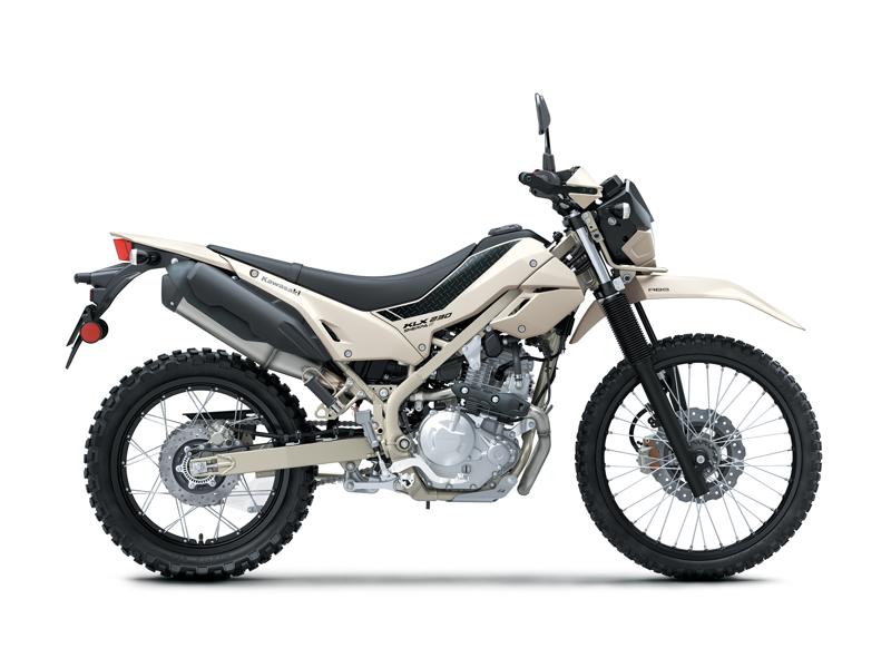 カワサキからアウトドアライディングの新提案「KLX230