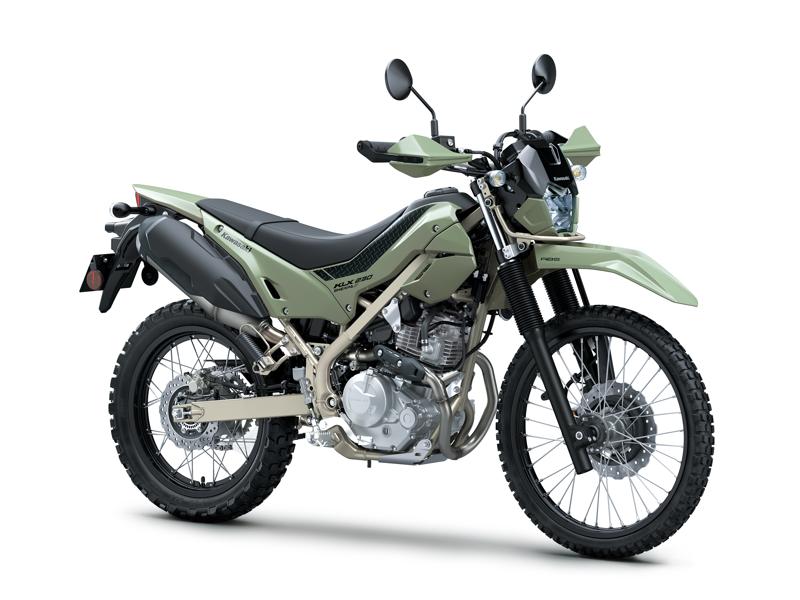 カワサキからアウトドアライディングの新提案「KLX230