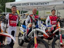 「アジアクロスカントリーラリー2025」ムサシインターナショナルの池町 佳生選手が二輪部門で総合優勝 メイン