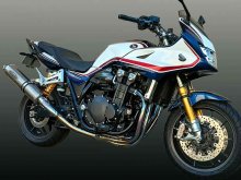 テックサーフの手曲げオールチタニウムマフラー「Type-2」シリーズに CB1300SB／SF（21-）用が発売！ メイン