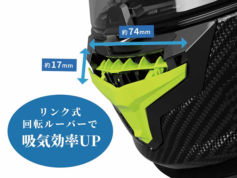 ウインズジャパンのフラッグシップヘルメット「A-FORCE RR」が発売！ MFJ規格取得のドライカーボン製 記事5