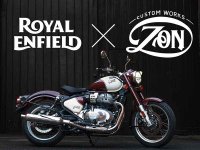 【ロイヤルエンフィールド】「CLASSIC 650」ベースの新作カスタムバイクをヨコハマ ホット ロッド カスタム ショーで初公開 メイン