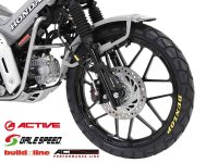アクティブが CT125ハンターカブ用足回りパーツ提案／アルミ鍛造ホイール専用キャリパーサポートが新登場 メイン