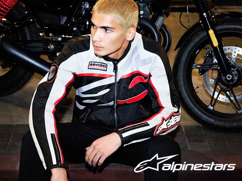 アルパインスターズのライディングジャケット「AXTON JACKET」が岡田商事から9月下旬発売！ メイン