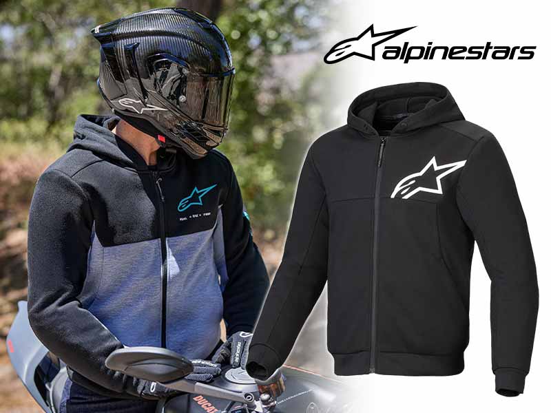 アルパインスターズの新作フーディー「CHROME v2 SPORT HOODIE」が岡田商事から発売！ メイン
