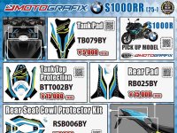 モトグラフィックスの BMW S1000R（25-）用「タンクパッド／ボディパッド」がネクサスから発売！ メイン