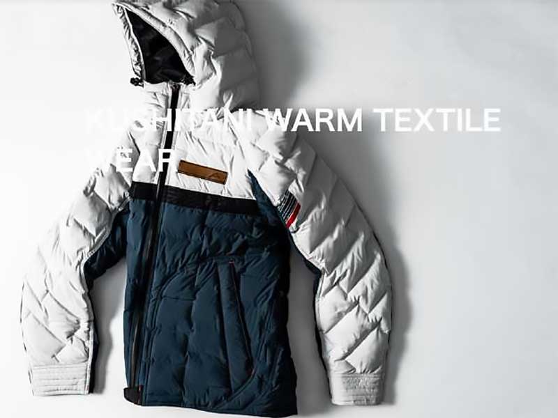 クシタニ 　防寒テキスタイルウェア ホワイト クシタニから 2025-26秋冬「防寒テキスタイルジャケット＆パンツ