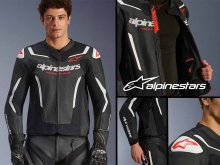 アルパインスターズのライディングジャケット「GP FORCE v2 LEATHER JACKET AIRFLOW」が岡田商事から9月下旬発売！ メイン