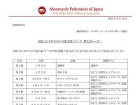 2026年「全日本モトクロス選手権」の暫定カレンダーが発表／開幕戦は3/15開催 メイン