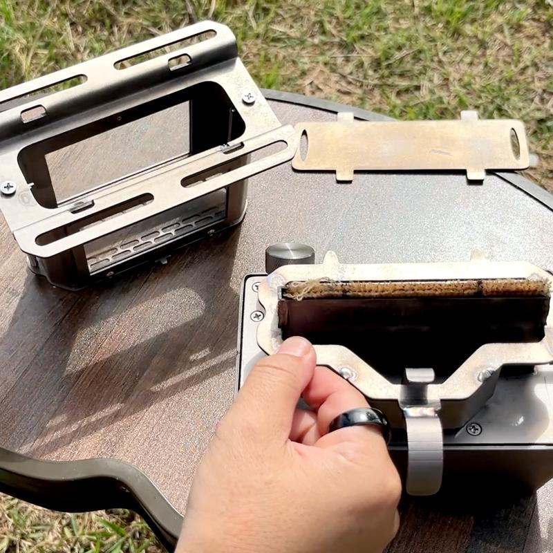 379万円突破！徒歩＆バイク旅に最適な純チタン製“0.9kgストーブ”「Brahman」登場