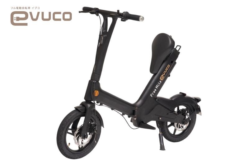 免許不要の“原付”evuco、ハンマーで叩いても壊れない頑丈ボディに特殊モーターで坂道スイスイ コンセプトは「大人が自然に乗れる一台」