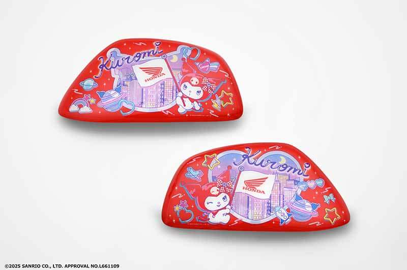 【ホンダ】サンリオコラボ純正アクセサリー「“Honda × Kuromi” モンキー125用タンクサイドパネル」が受注期間限定で発売！ 記事2