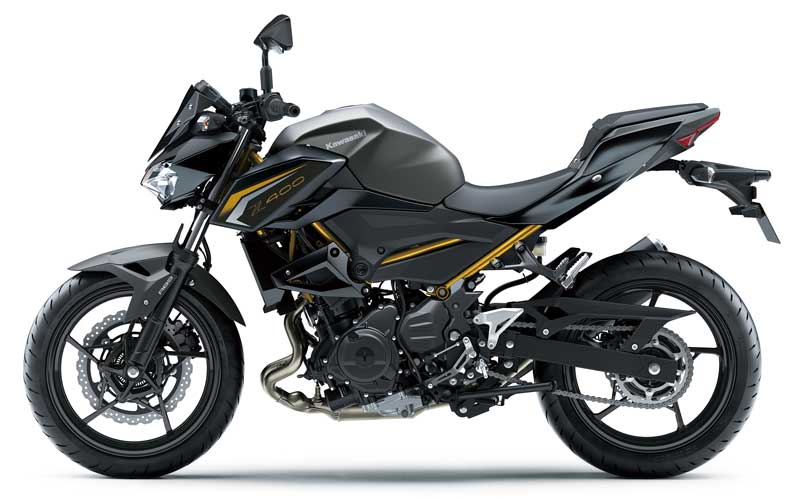 【カワサキ】スーパーネイキッドZシリーズのミドルモデル「Z400」に新色を採用し11/1に発売　記事1