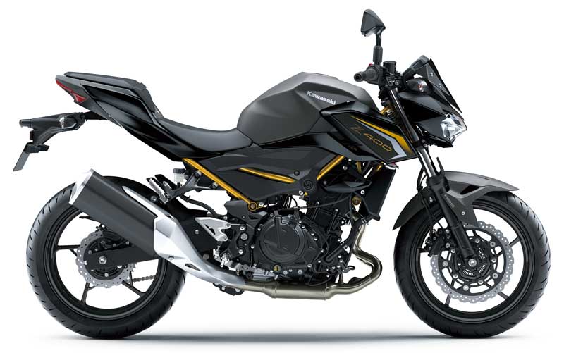 【カワサキ】スーパーネイキッドZシリーズのミドルモデル「Z400」に新色を採用し11/1に発売　記事2