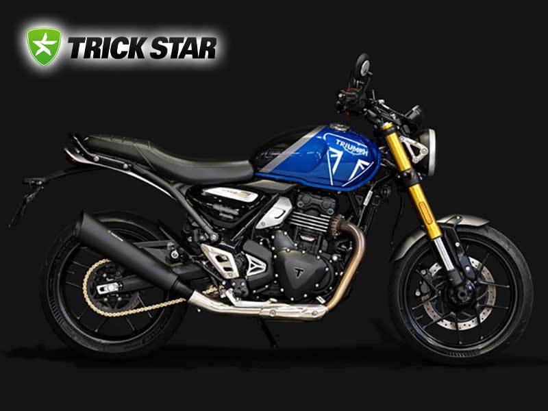 トリックスター初のトライアンフ用「SPEED400／SCRAMBLER400X 政府認証スリップオンマフラー」受注を開始！ メイン
