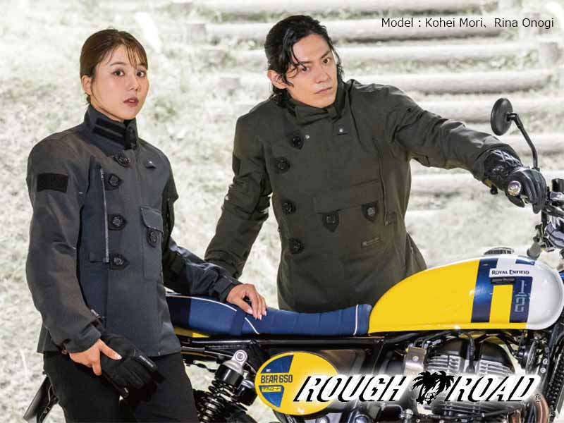 ミリタリー／ライディングの 2WAY仕様「プリマロフト（R）ダブルフェイスオールシーズンジャケット」がラフアンドロードから発売！ メイン