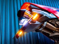 マジカルレーシングから綾織りカーボン製「汎用LEDカーボンウインカー」が発売！ メイン