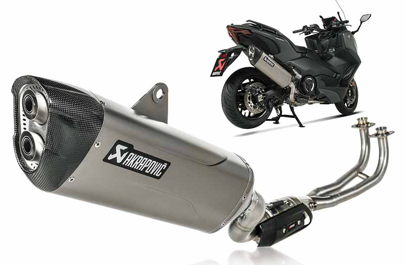 アクラポヴィッチ製「政府認証マフラー」に TMAX560用が登場！ ほかアクティブにて予約受付中！ 記事2