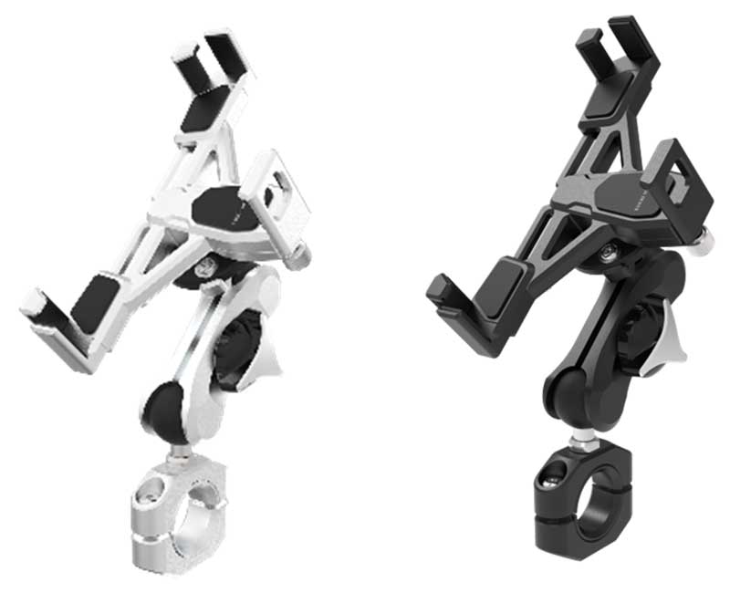 サイン・ハウスのアルミ削り出しバイク用スマホホルダー新モデル「MOUNT SYSTEM Second」が発売！ 記事1