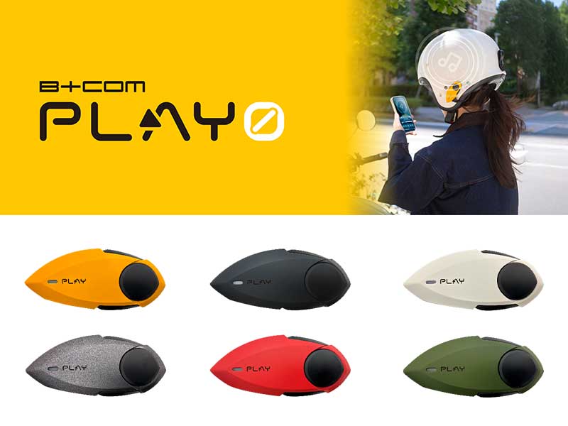 マイクなしのソロモデル「B+COM PLAY ZERO」がサイン・ハウスから10/27