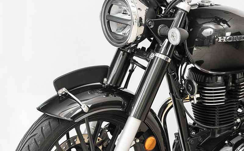 キジマから英国車風カスタムパーツ「フェンダープレート」が発売！ W230／GB350Cに無加工で装着可能 記事9
