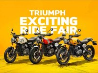 【トライアンフ】400ccモデル試乗でレジャートートがもらえる「EXCITING RIDE FAIR」を11/1より開催！ メイン
