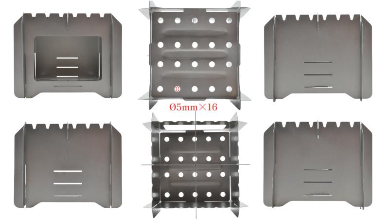 【新商品】職人技が宿る、わずか113gの純チタンの「ポケットチタンコンロ」登場!