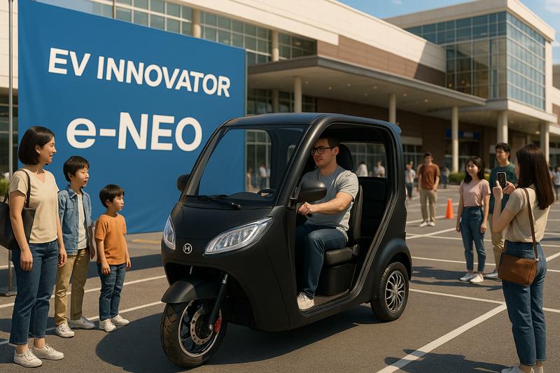 話題の“街なか試乗会”プロジェクト始動！渋谷発のEVモビリティ『e-NEO』関東首都圏から会場募集スタート