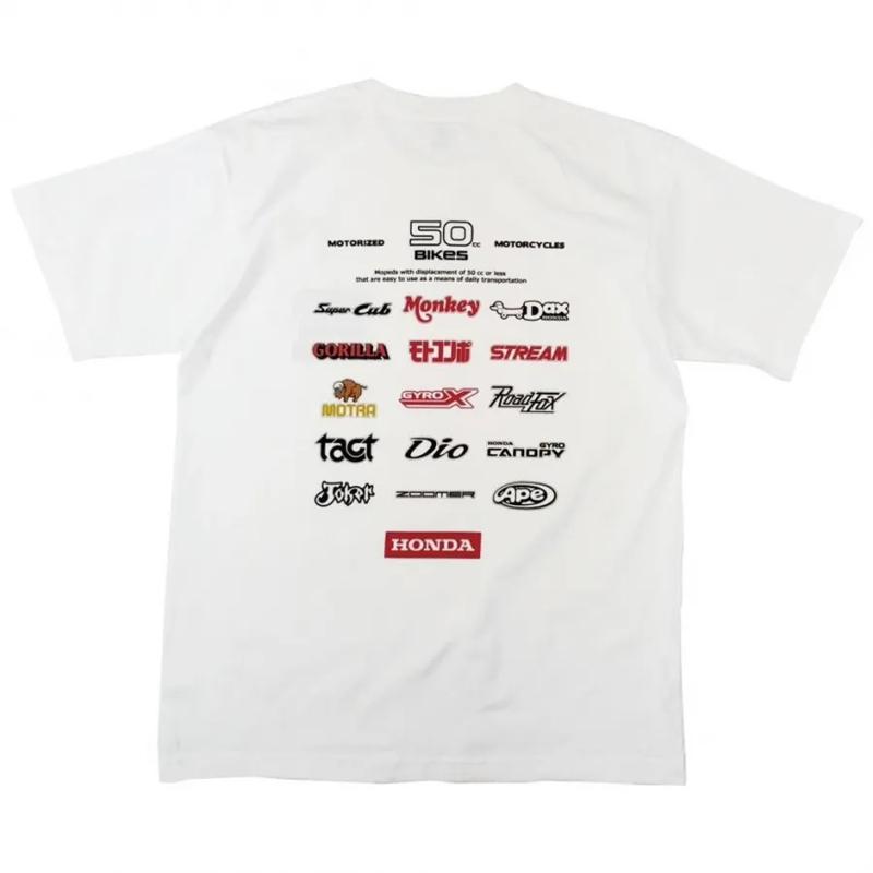 【さよなら50cc】Hondaの50ccバイクがズラリ！特別Tシャツ、Amazon.co.jpにて発売開始