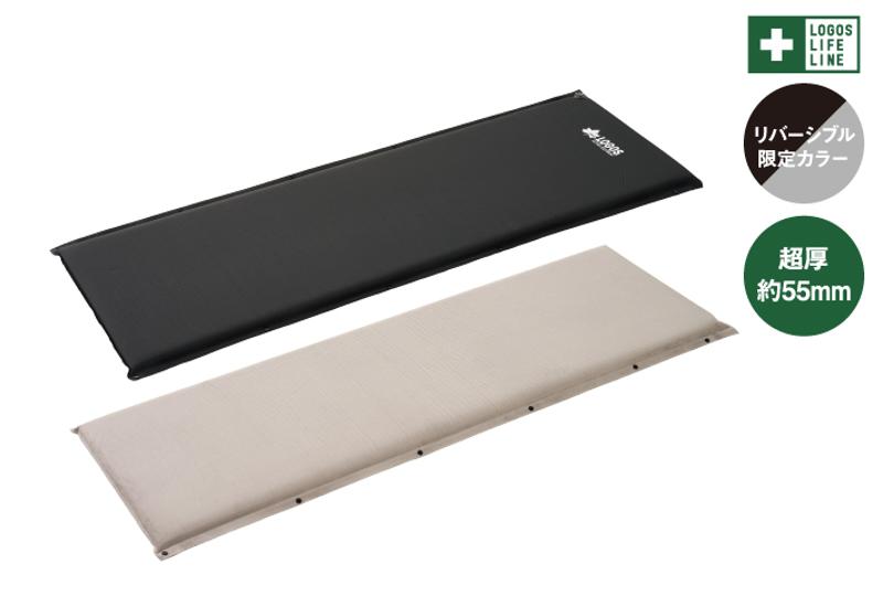 W生地採用でオールシーズン対応!自動で膨らむリバーシブルマット「55セルフインフレートマット・SOLO(2026LIMITED)」数量限定で新発売!