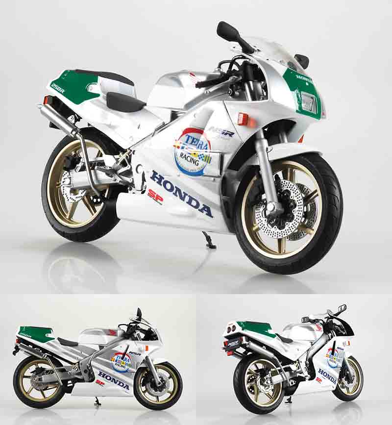 NSR250R（MC18型）の1989年追加カラーを再現！ 1/12完成品モデルがアオシマから登場 記事3