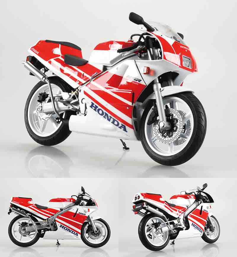 NSR250R（MC18型）の1989年追加カラーを再現！ 1/12完成品モデルがアオシマから登場 記事4