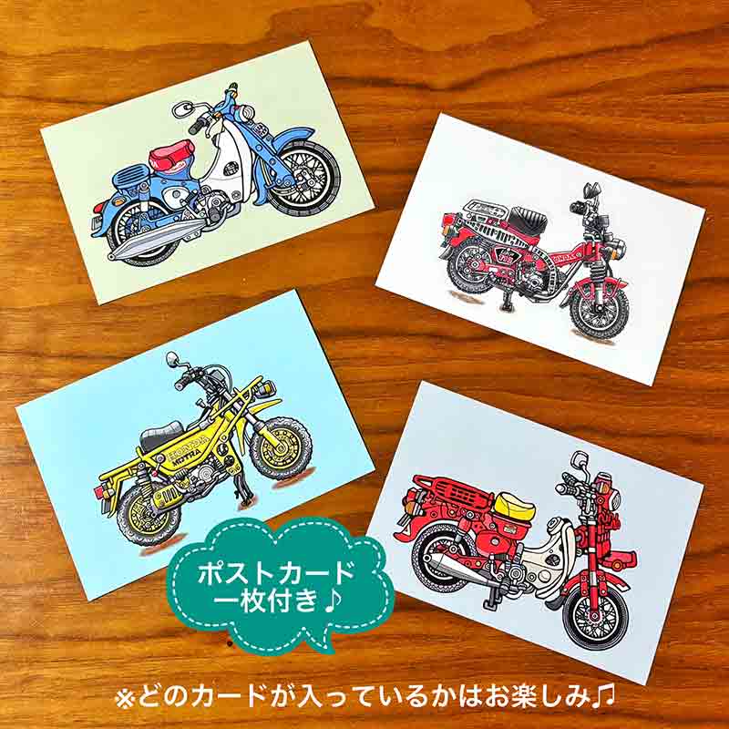 80年代懐かしの原付ロードバイクが彩る「藤原かんいちの2026年版オリジナルイラストカレンダー」が販売開始! 記事3