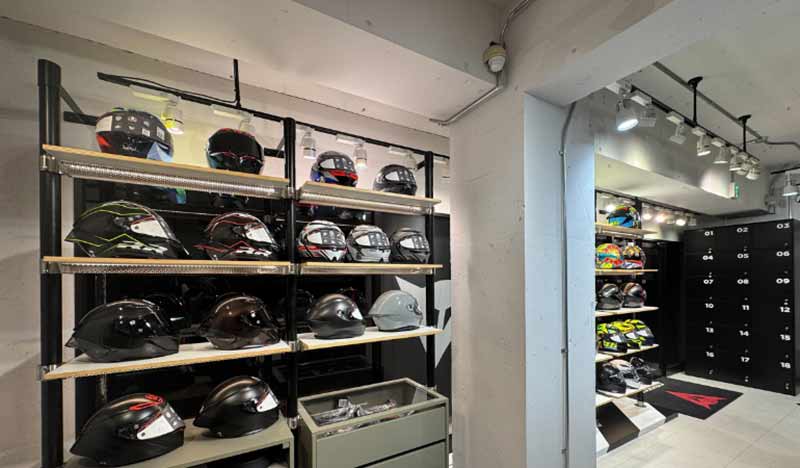 「ダイネーゼ京都」が和の趣でリニューアルオープン! AGVヘルメットコーナーを拡充 記事3