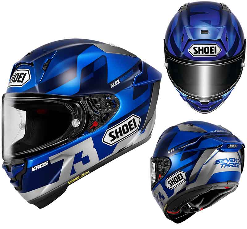 ショウエイからアレックス・マルケス選手のレプリカモデル「X-Fifteen A.MARQUEZ73 V3」が2月発売! 記事1