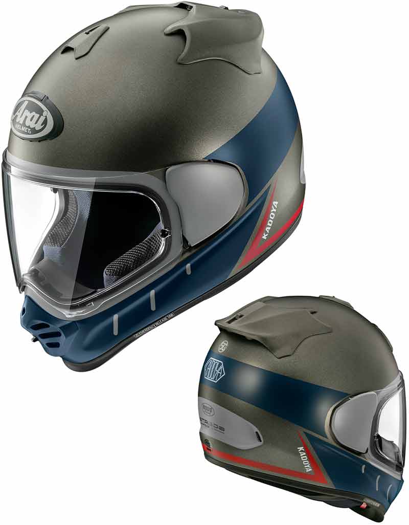 アライヘルメット×カドヤのコラボモデル「TX-STRADA KADOYA／TX-ストラーダ・カドヤ」カジュアルなマットカラー仕様 記事1