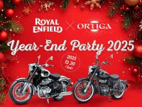 【ロイヤルエンフィールド】カフェ ORTIGA で「Year-End Party 2025」＆新型モデル特別展示を実施！ メイン