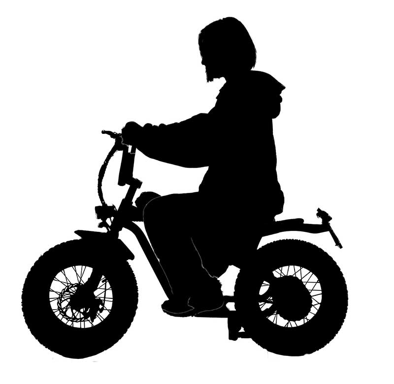 特定小型原付「wonkey」シリーズに新色 SILVER が登場／36V・48V両モデルで12/12発売 記事2