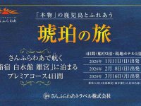 フェリーさんふらわあで航く鹿児島「琥珀の旅」発売／観光＆スイートルームを楽しむ3泊4日 メイン