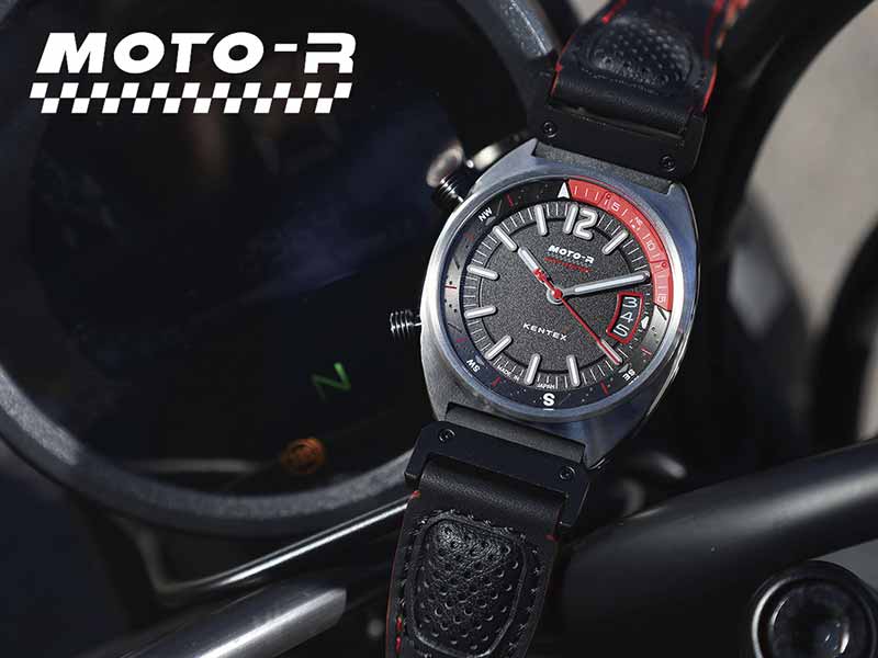ケンテックスからライダー用腕時計「MOTO-R Mid」が発売！ Φ38mmケース