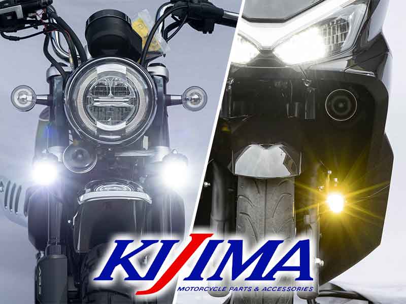 キジマから「LEDフォグランプシリーズ」が発売! モンキー125/PCX/汎用 3タイプが登場 メイン