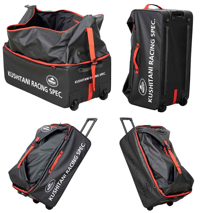 レーシング用品一式を収納できる大容量！ クシタニから「K-3612 RACING CARRIER CASE」が発売 記事2