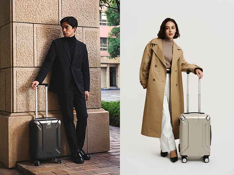 ショウエイがキャリーケース事業を開始！ 第一号モデル「X-CORE」を Makuake で1月に販売開始 記事4