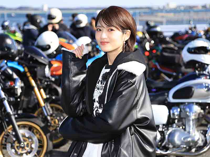 カワサキ】若月 佑美さんが「カワサキコーヒーブレイクミーティング